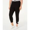 Calvin Klein Women's Performance Logo High-Waist Leggings Black Size 1X sold by Zulily