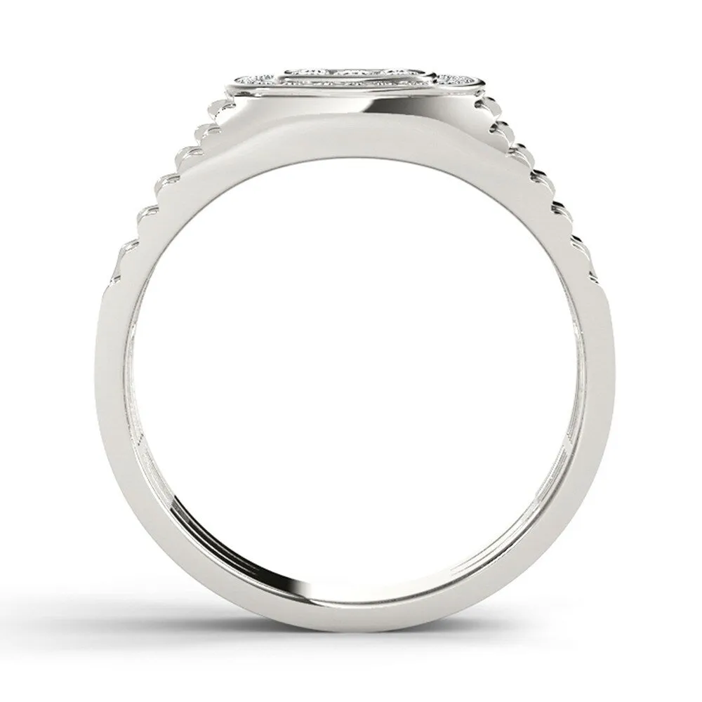 De Couer 10k Gold Men's 1/2ct TDW Diamond Ring sold by Zulily product image thumbnail 5