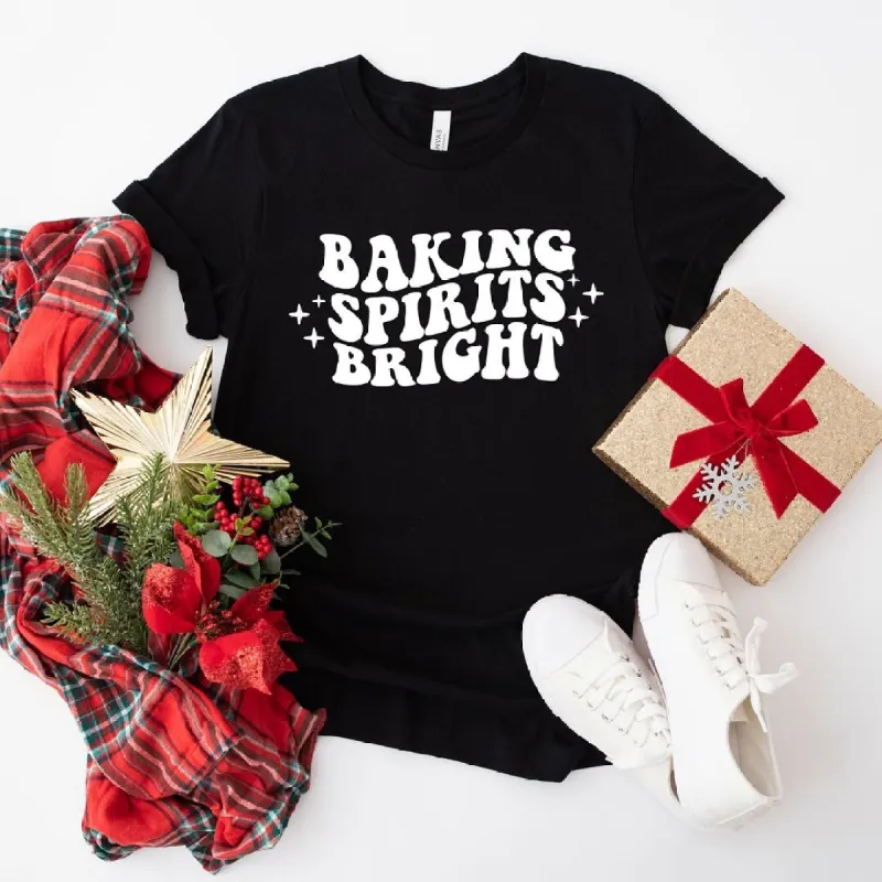 Baking Spirits Bright Short Sleeved Tee sold by Zulily