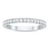 1/2 Carat TW Diamond Eternity Wedding Band in 10K White Gold sold by Zulily