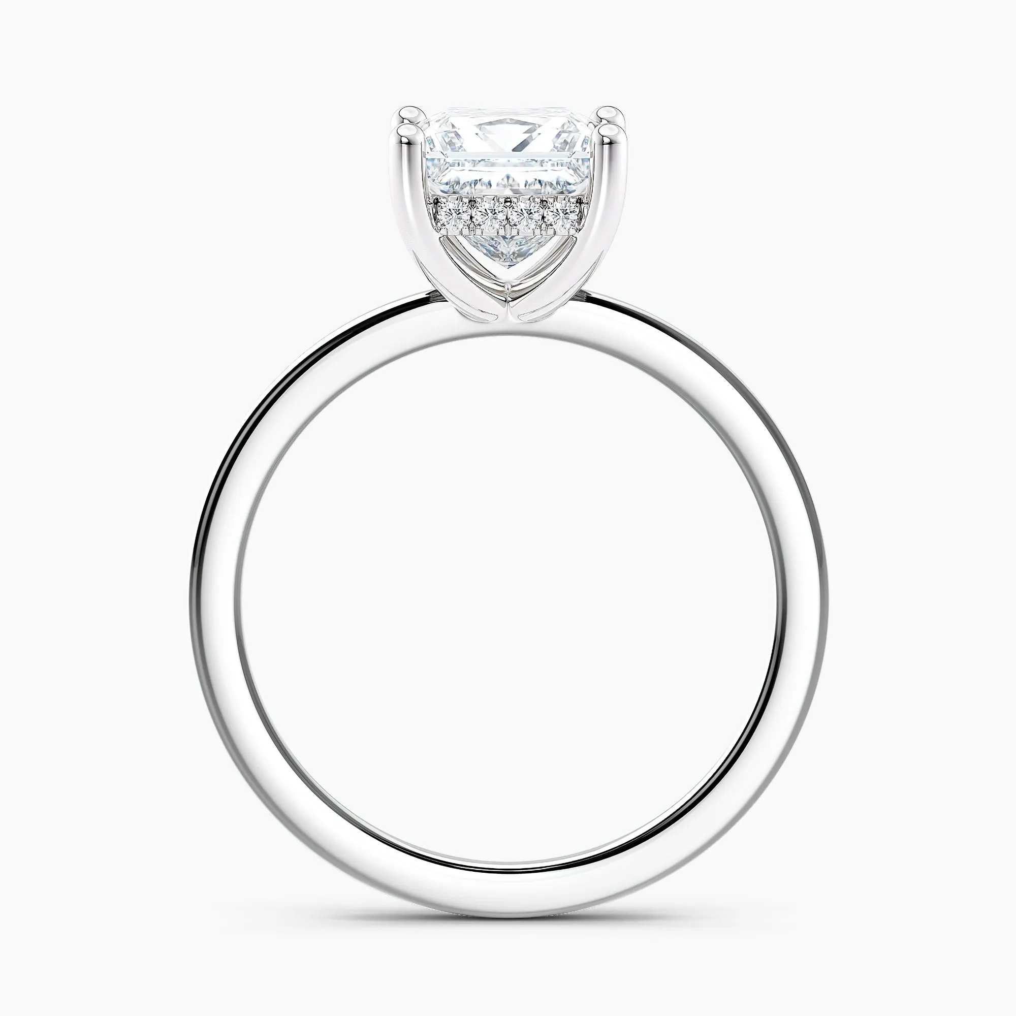 Auriya 14k Gold 2.00ctw Princess Hidden-Halo Lab Grown Diamond Engagement Ring sold by Zulily product image thumbnail 4