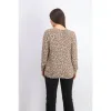 Hippie Rose Juniors' Cozy Twist-Front Top Brown Size Large sold by Zulily