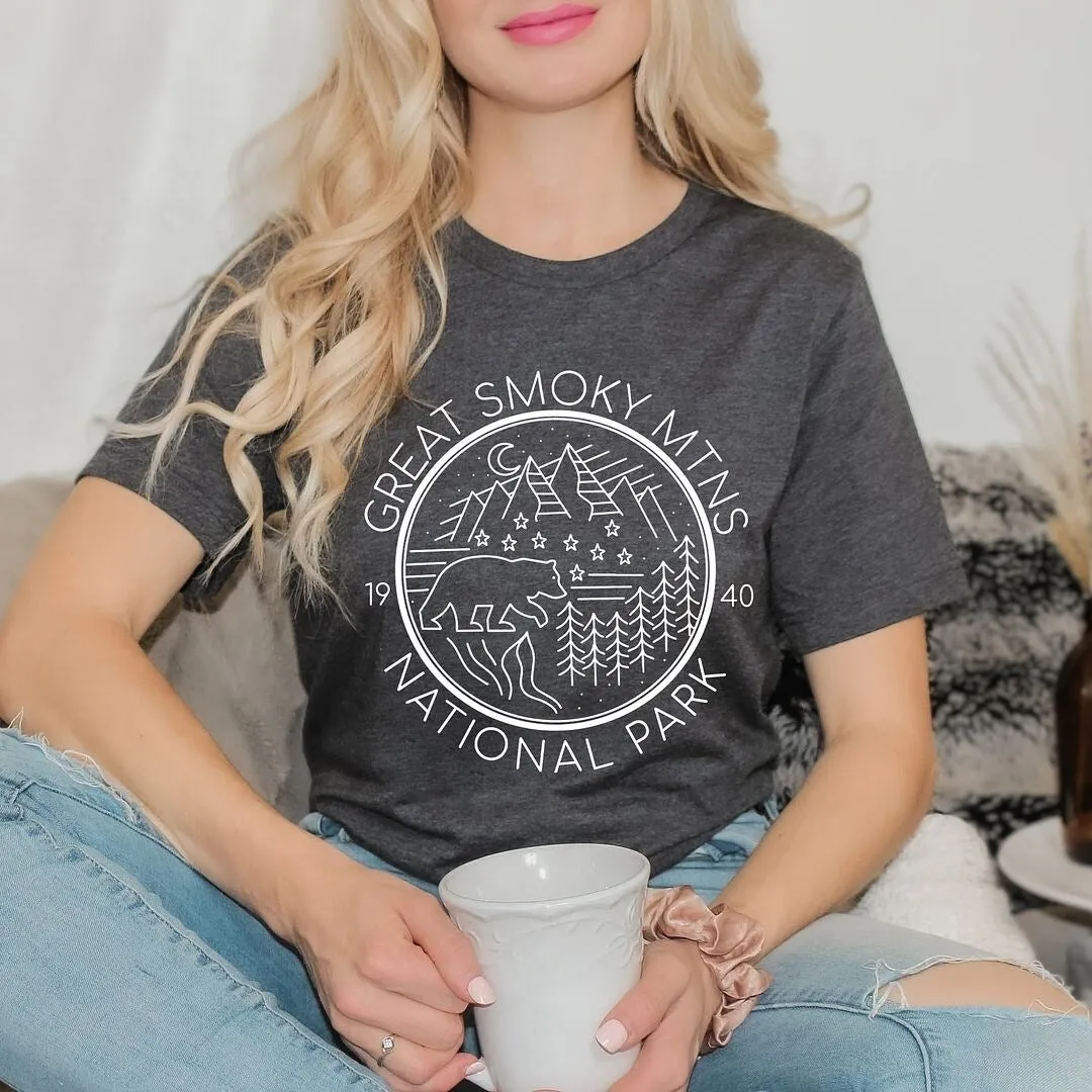 Great Smoky Mtns National Park Short Sleeve Tee sold by Zulily product image thumbnail 3