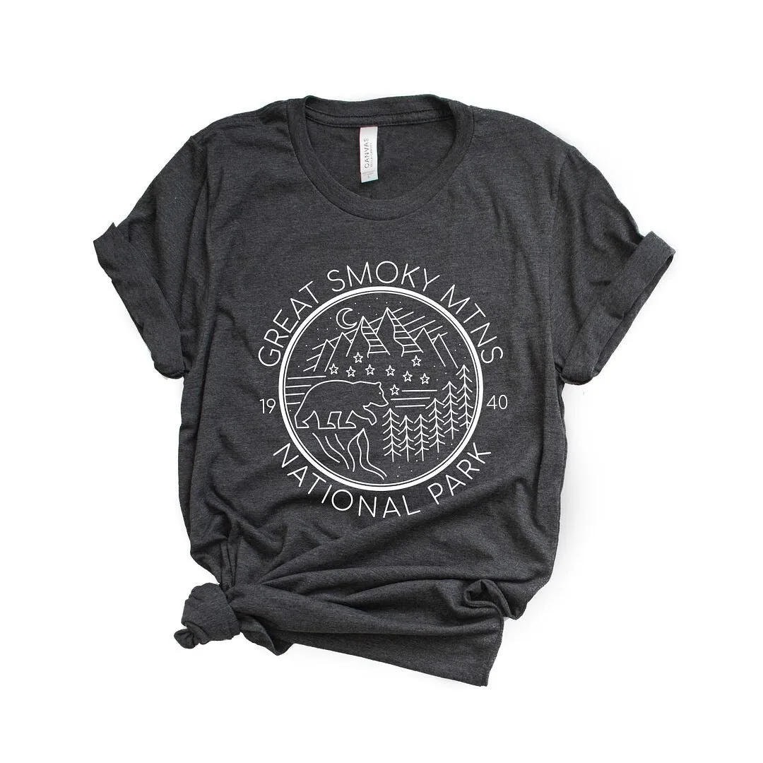 Great Smoky Mtns National Park Short Sleeve Tee sold by Zulily product image thumbnail 2