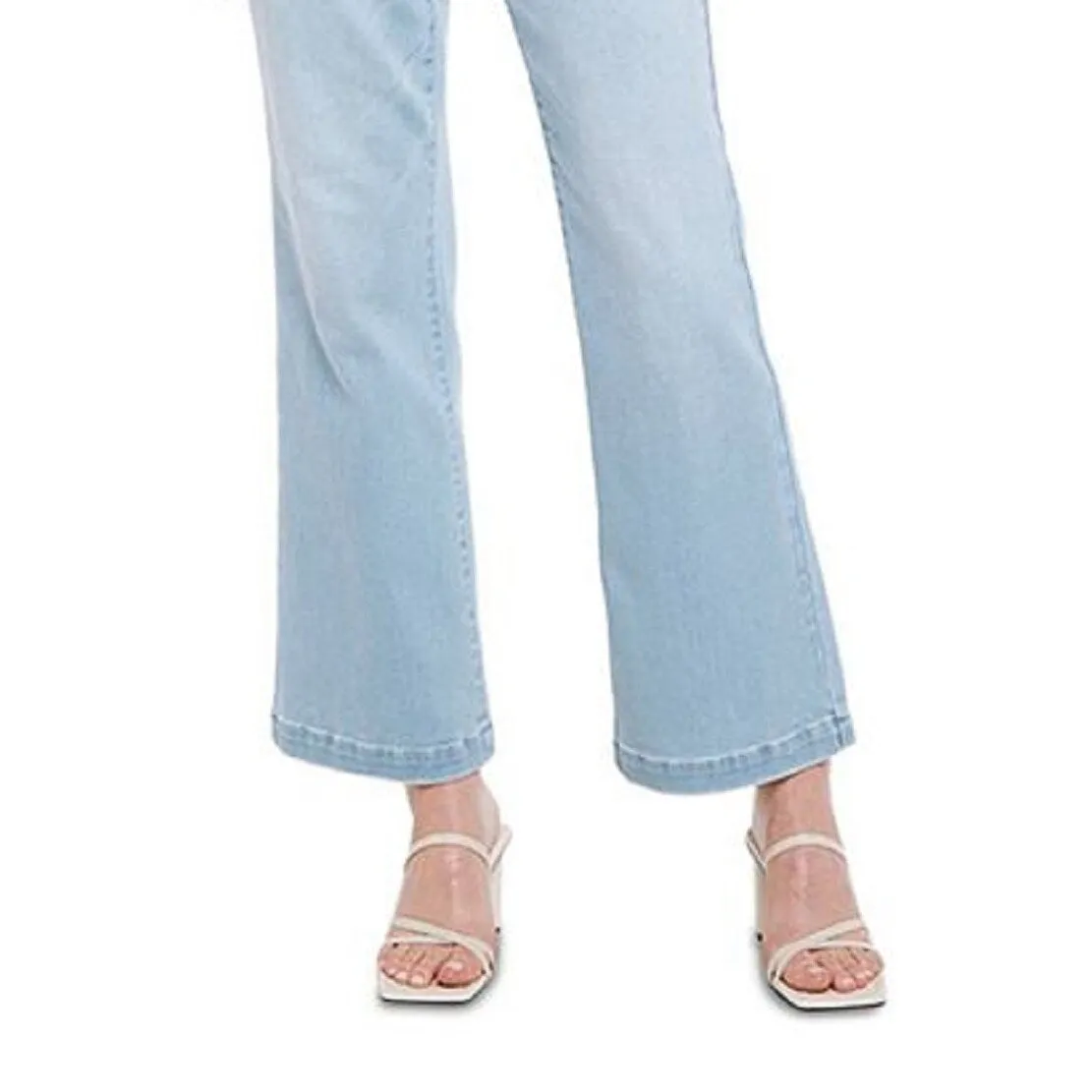 NYDJ Women's Waist Match Relaxed Flare Jeans Blue Size X-Large - XL sold by Zulily product image thumbnail 3