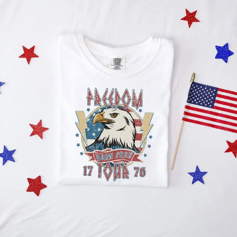 Freedom Tour Born Free Garment Dyed Tee sold by Zulily