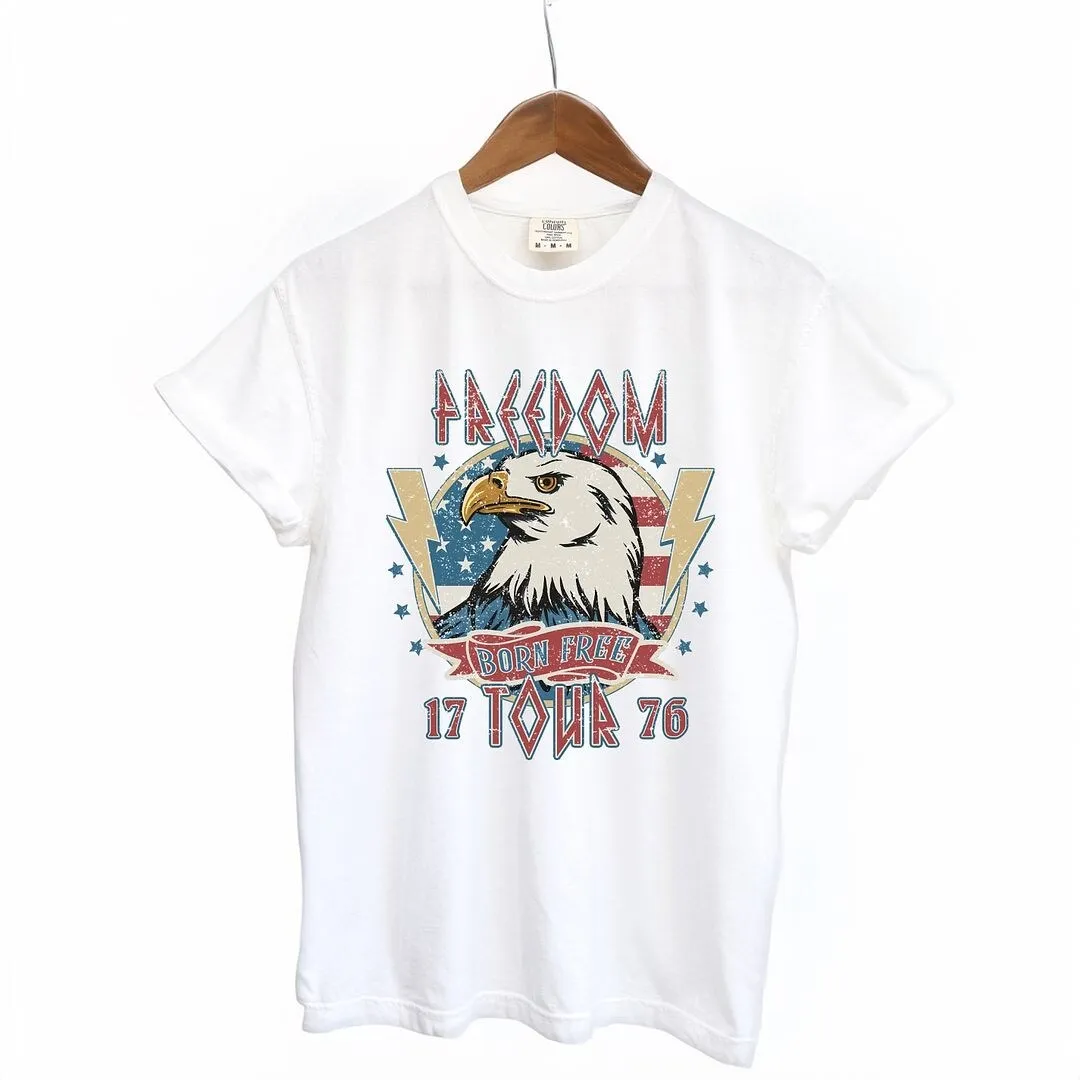 Freedom Tour Born Free Garment Dyed Tee sold by Zulily product image thumbnail 2