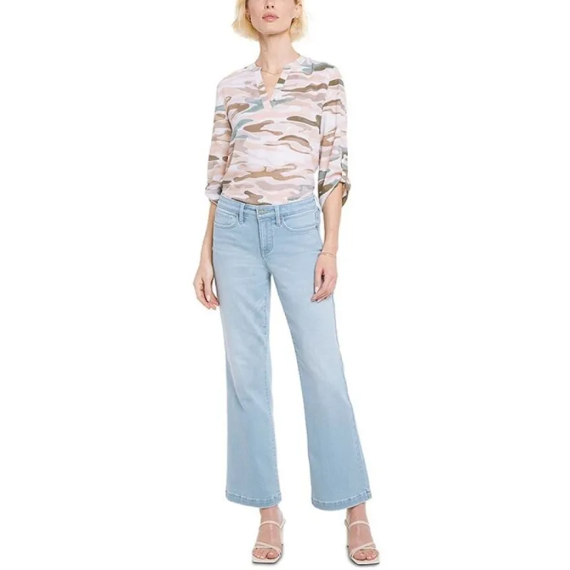 NYDJ Women's Waist Match Relaxed Flare Jeans Blue Size X-Large - XL sold by Zulily