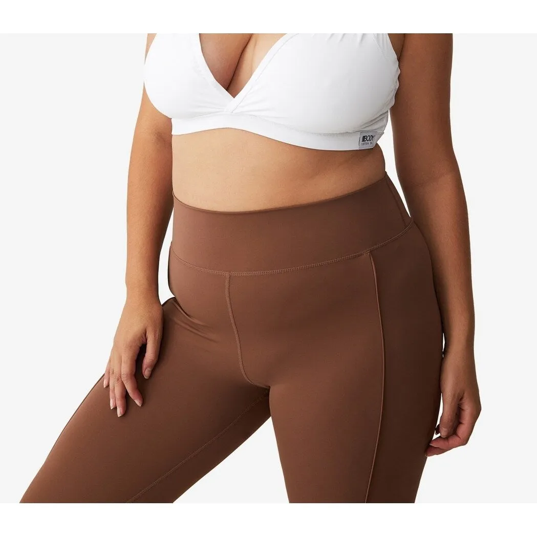 COTTON ON Women's Active Ultimate Active Plunge Crop Bra White sold by Zulily product image thumbnail 5