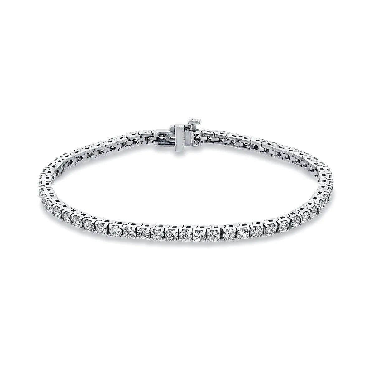 Auriya 4 1/2ctw Diamond Tennis Bracelet 14k White Gold - 7-inch sold by Zulily product image thumbnail 5