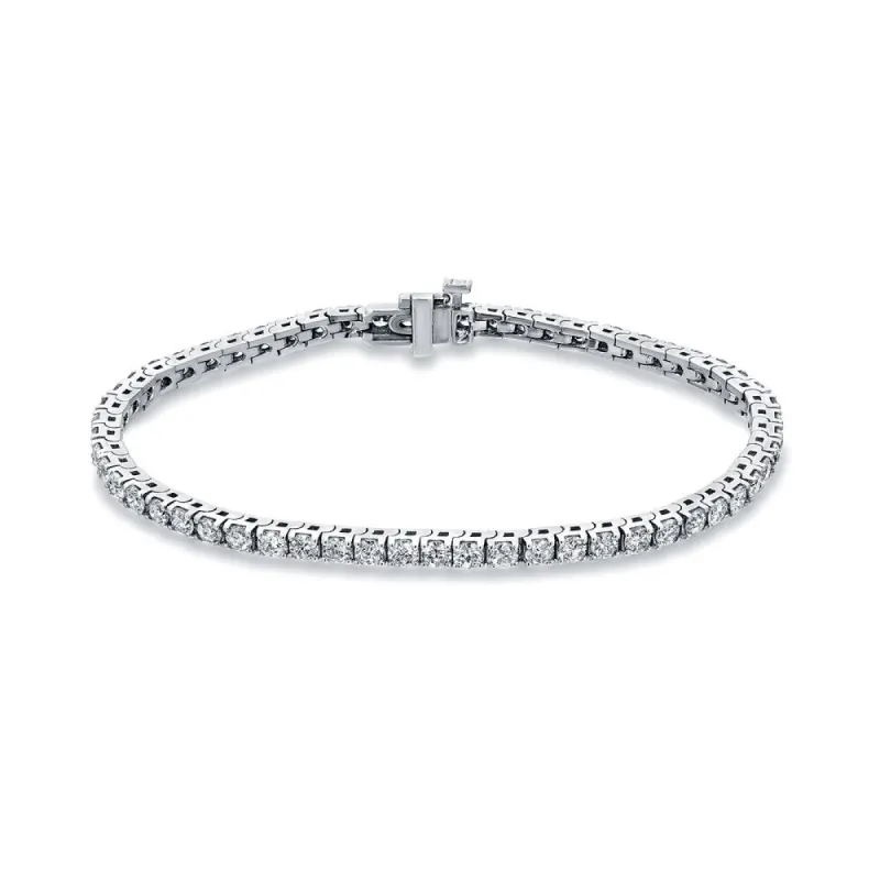 Auriya 4 1/2ctw Diamond Tennis Bracelet 14k White Gold - 7-inch sold by Zulily