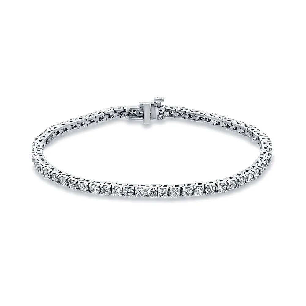Auriya 4 1/2ctw Diamond Tennis Bracelet 14k White Gold - 7-inch sold by Zulily