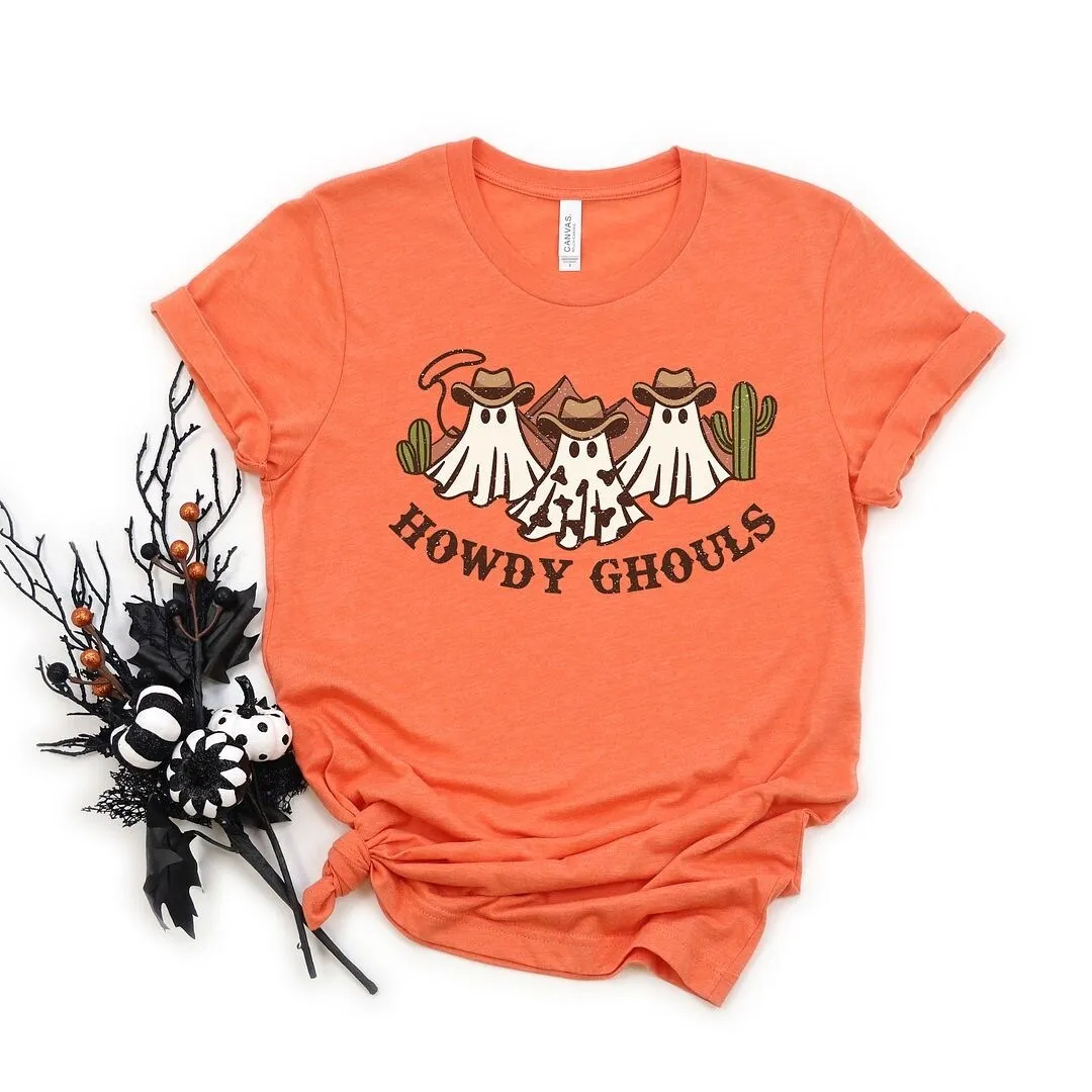 Howdy Ghouls Trio Short Sleeve Tee sold by Zulily