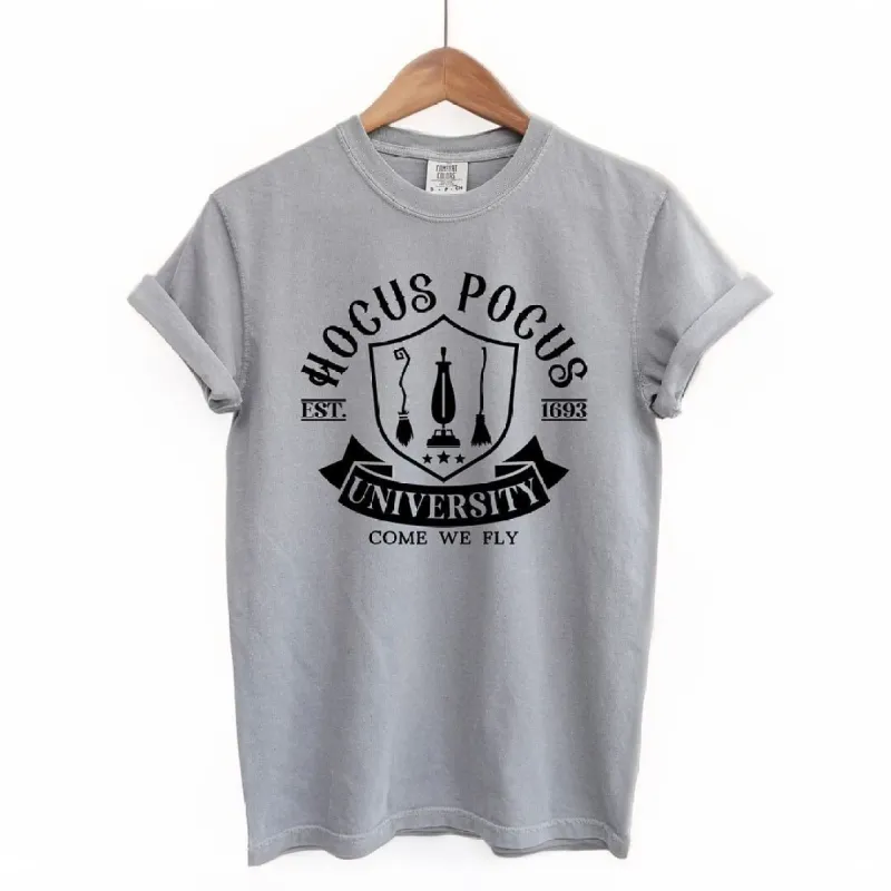 Hocus Pocus University Garment Dyed Tee sold by Zulily