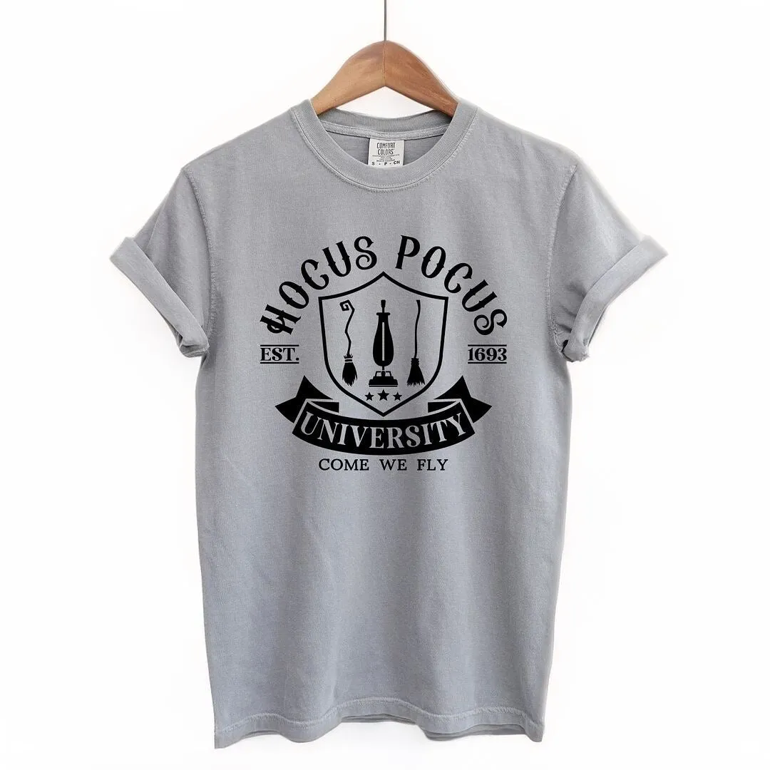 Hocus Pocus University Garment Dyed Tee sold by Zulily