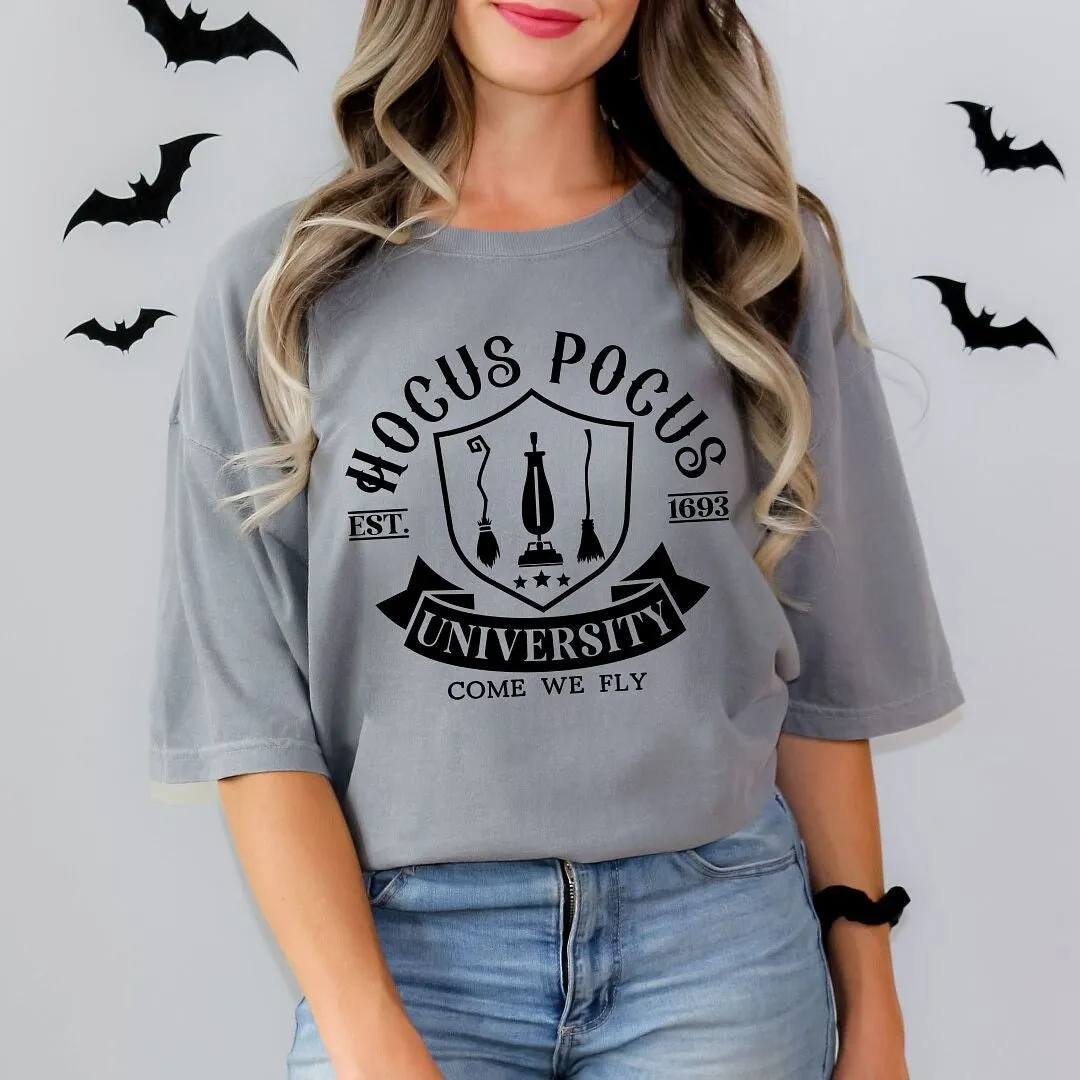 Hocus Pocus University Garment Dyed Tee sold by Zulily product image thumbnail 2
