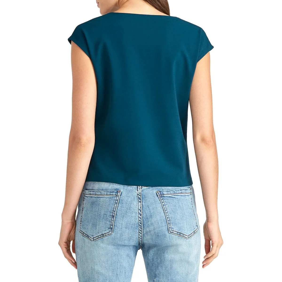 Rachel Roy Women's Cap Sleeve Top Blue Size X-Small sold by Zulily product image thumbnail 2