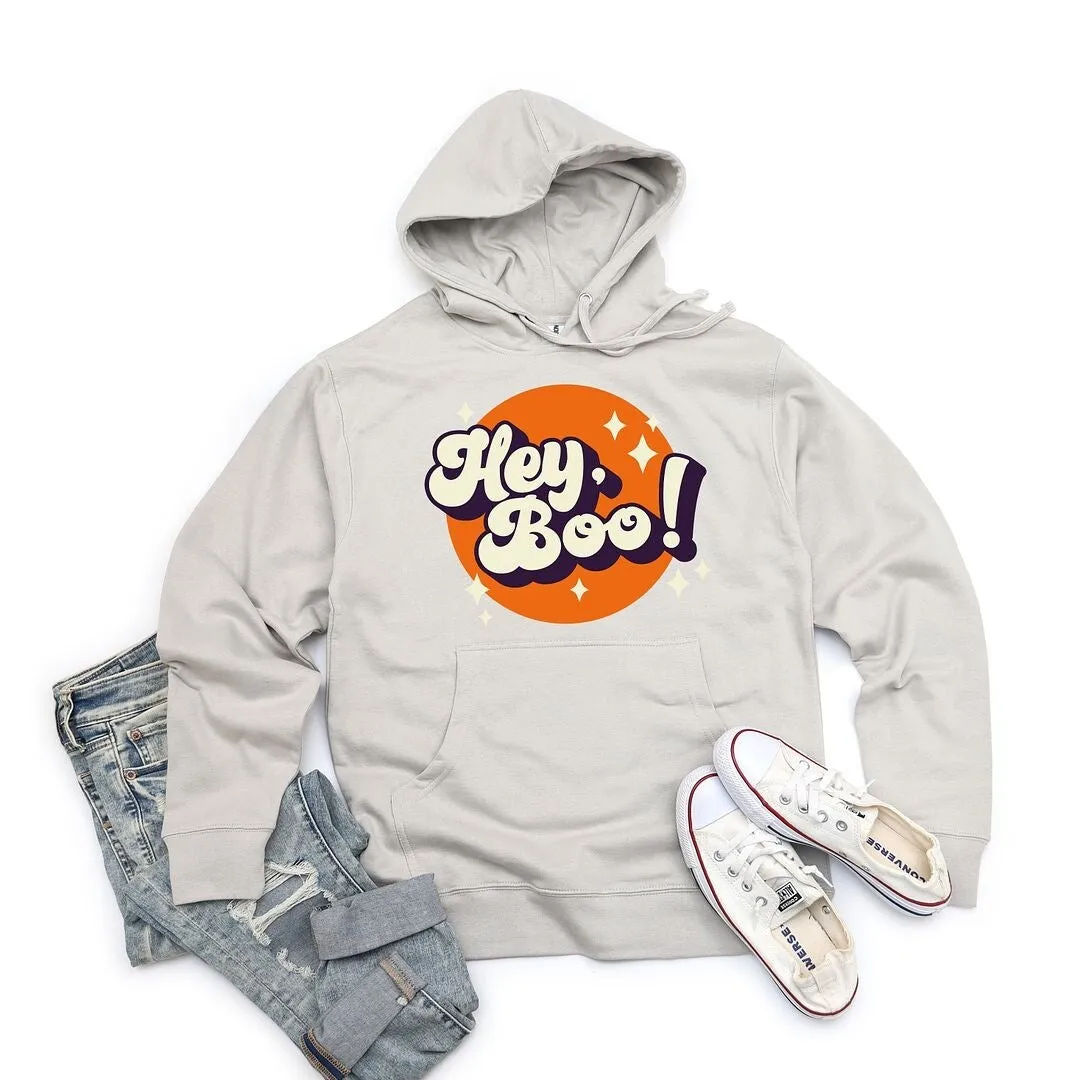 Retro Hey Boo Graphic Hoodie sold by Zulily