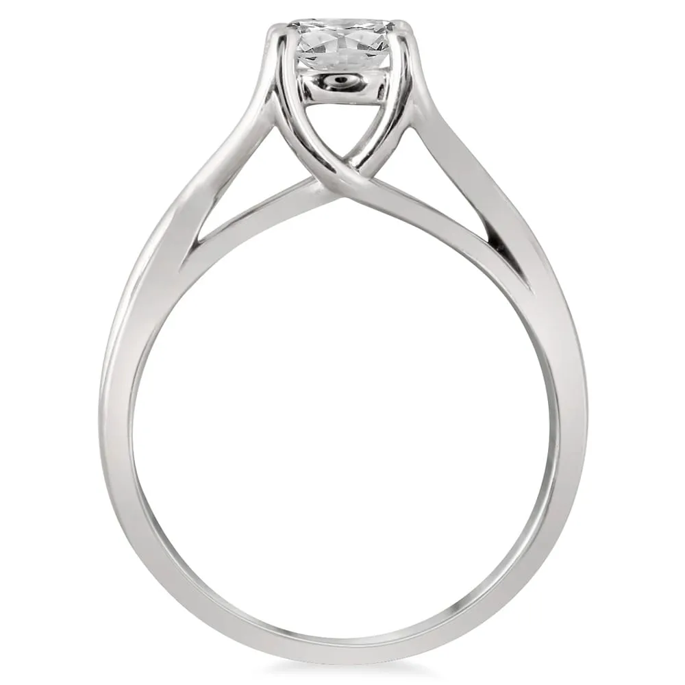 AGS Certified 1 Carat Diamond Bridal Set in 14K White Gold (J-K Color, I2-I3 Clarity) sold by Zulily product image thumbnail 3