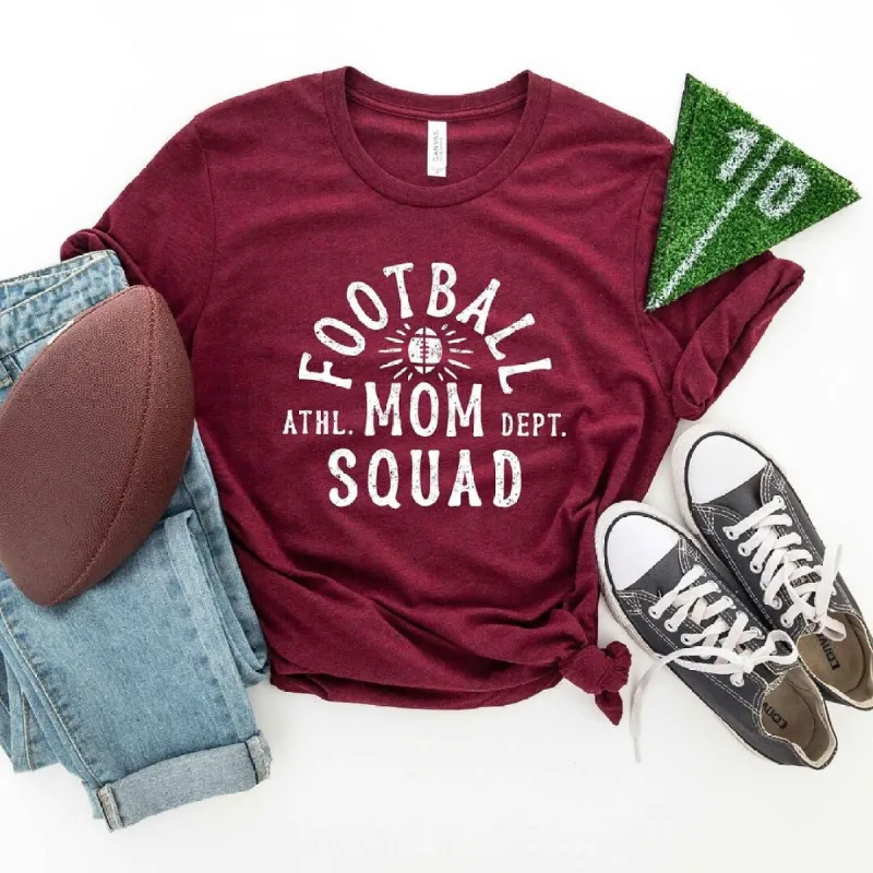 Football Mom Squad Short Sleeve Tee sold by Zulily