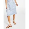 Hippie Rose Junior's V Neck Fit & Flare Midi Dress Blue Size X-Small sold by Zulily