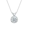 Auriya 14-karat Gold 2.25ctw Round Solitaire Lab Grown Diamond Necklace Bezel (F-G VS) - 2.25 sold by Zulily