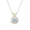 Auriya 14-karat Gold 2.25ctw Round Solitaire Lab Grown Diamond Necklace Bezel (F-G VS) - 2.25 sold by Zulily
