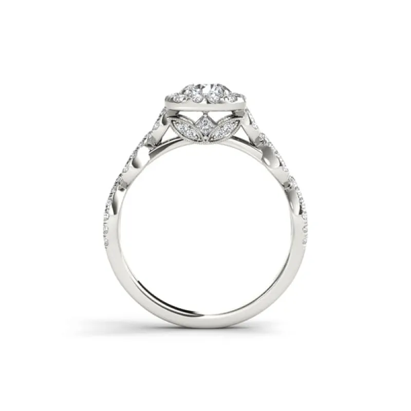 De Couer 14k Gold 1 1/4ct TDW Diamond Engagement Ring - White H-I - White H-I sold by Zulily