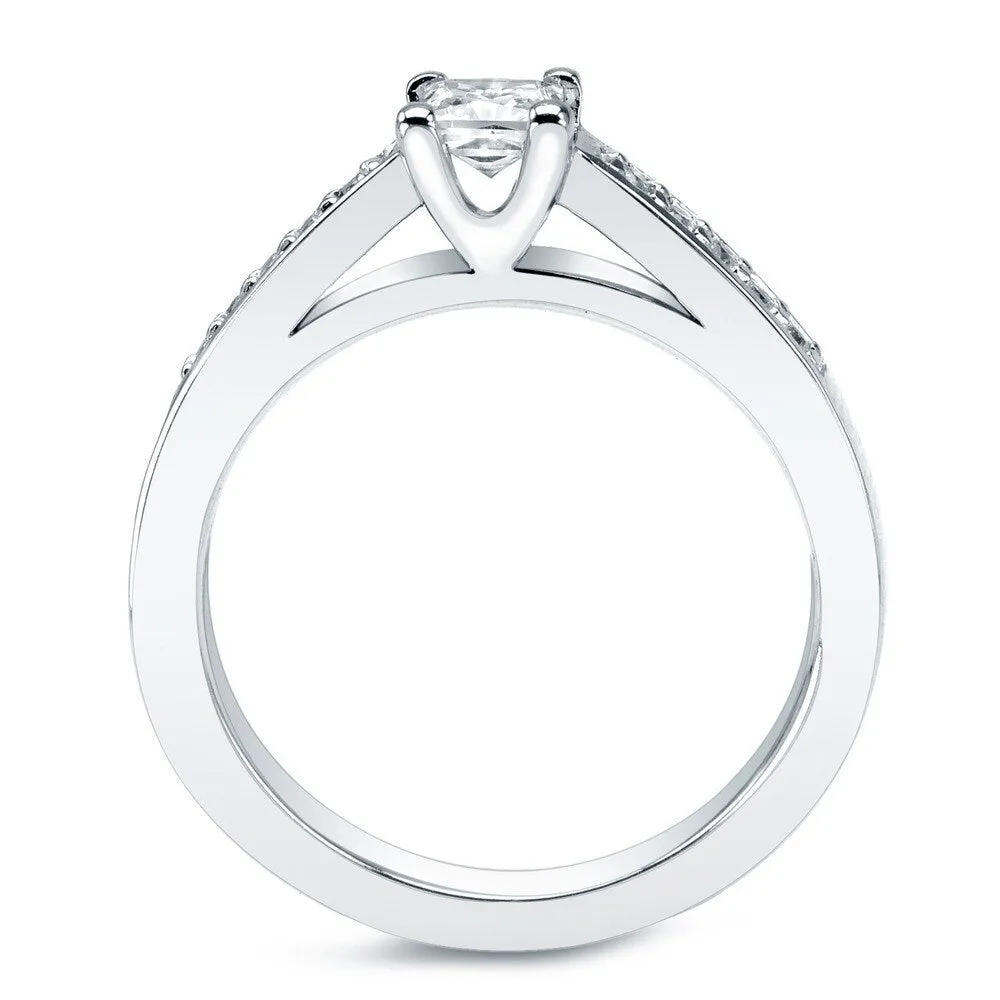 Auriya 14k Gold 1ctw Round Diamond Engagement Ring Set (J-K, I1-I2) sold by Zulily product image thumbnail 5