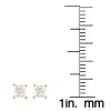 14K Diamond Stud Earring Yellow gold (1/2cttw H-I Color, I2 Clarity) sold by Zulily