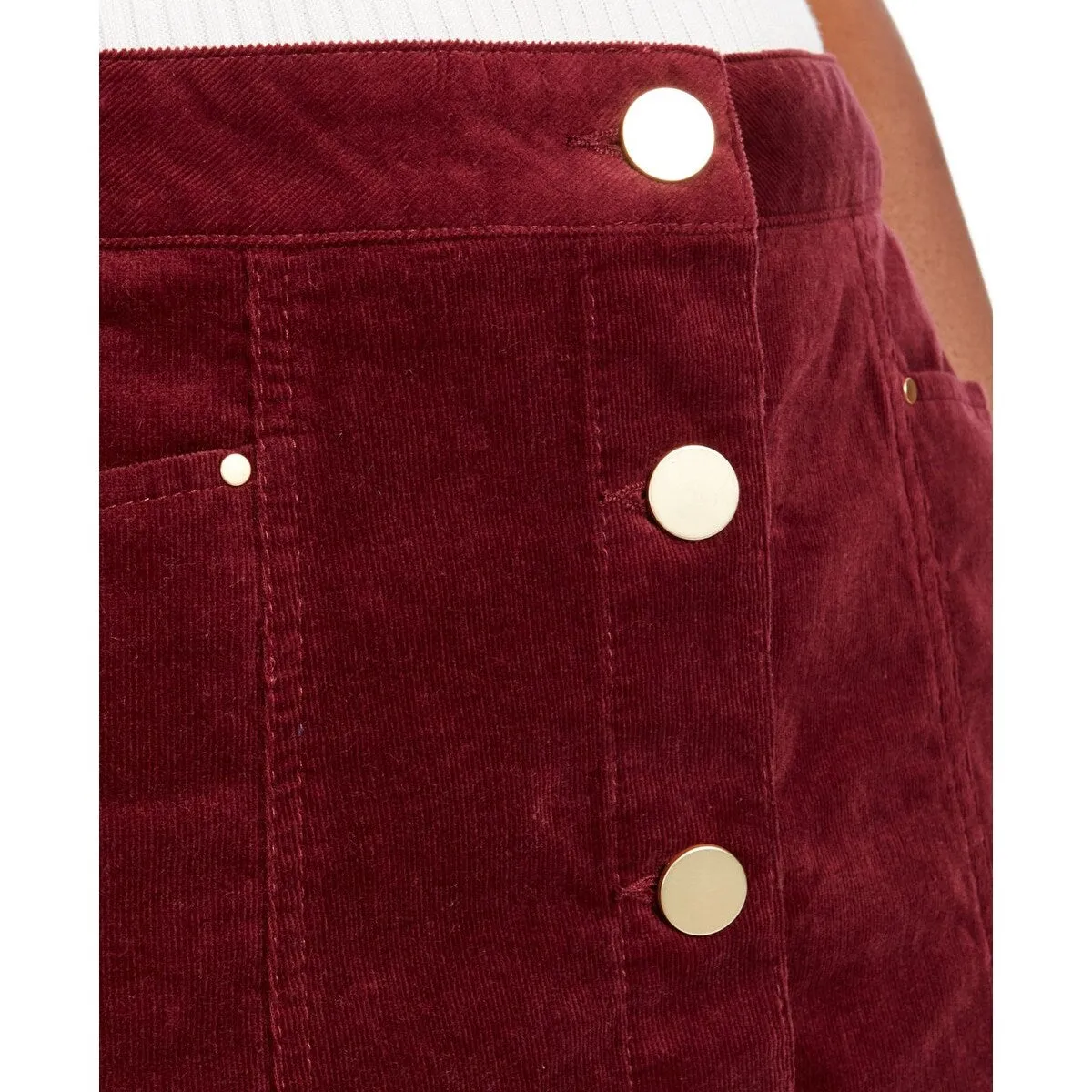 Maison Jules Women's Mini Pencil Skirt Red Size 6 sold by Zulily product image thumbnail 2