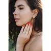 De Couer 1/10ct TDW Diamond Engagement Ring - Yellow sold by Zulily