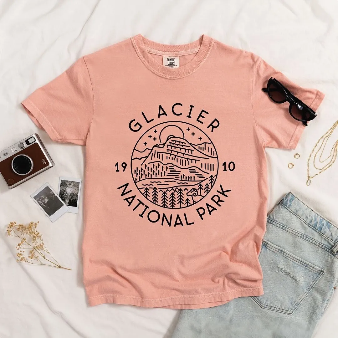 Glacier National Park Garment Dyed Tee sold by Zulily