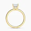 Auriya 14k Gold 1.25ctw Emerald Hidden-Halo Lab Grown Diamond Engagement Ring sold by Zulily
