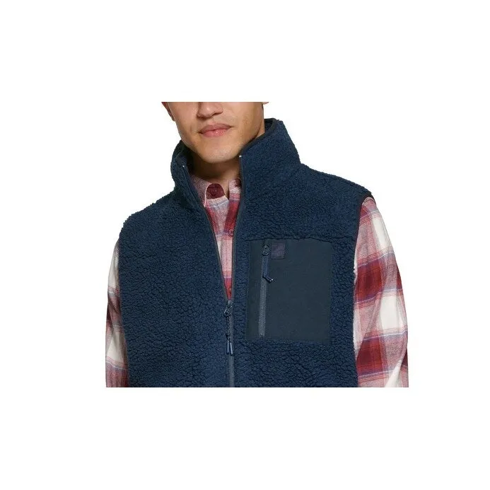 Bass Outdoor Men's Faux Warm Outerwear Vest Blue Size XX-Large sold by Zulily product image thumbnail 2