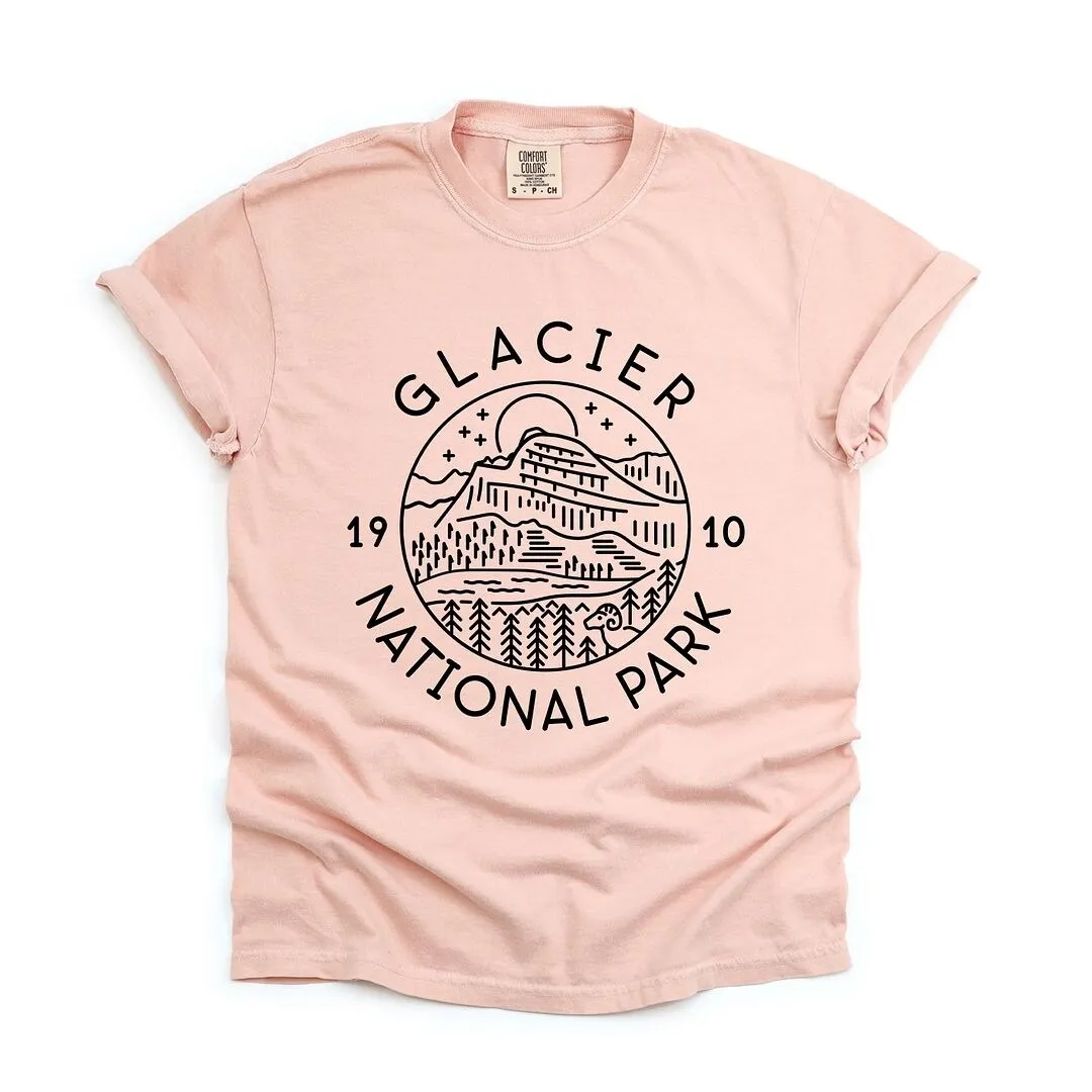 Glacier National Park Garment Dyed Tee sold by Zulily product image thumbnail 2