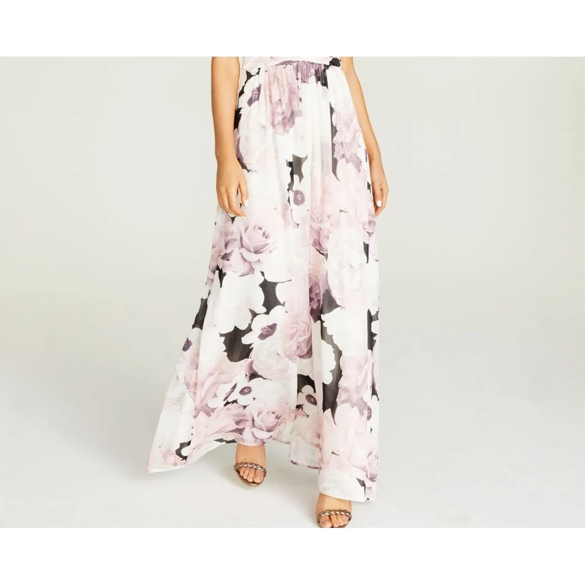 TRIXXI Women's Spaghetti Strap Full Length Formal Dress Pink Size 0 sold by Zulily product image thumbnail 3