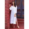 NOVICA Embroidered cotton caftan Lucknow Lily sold by Zulily