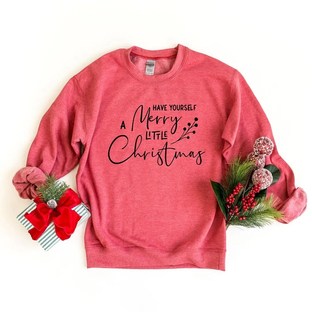 Have Yourself A Merry Little Christmas Berries Graphic Sweatshirt sold by Zulily