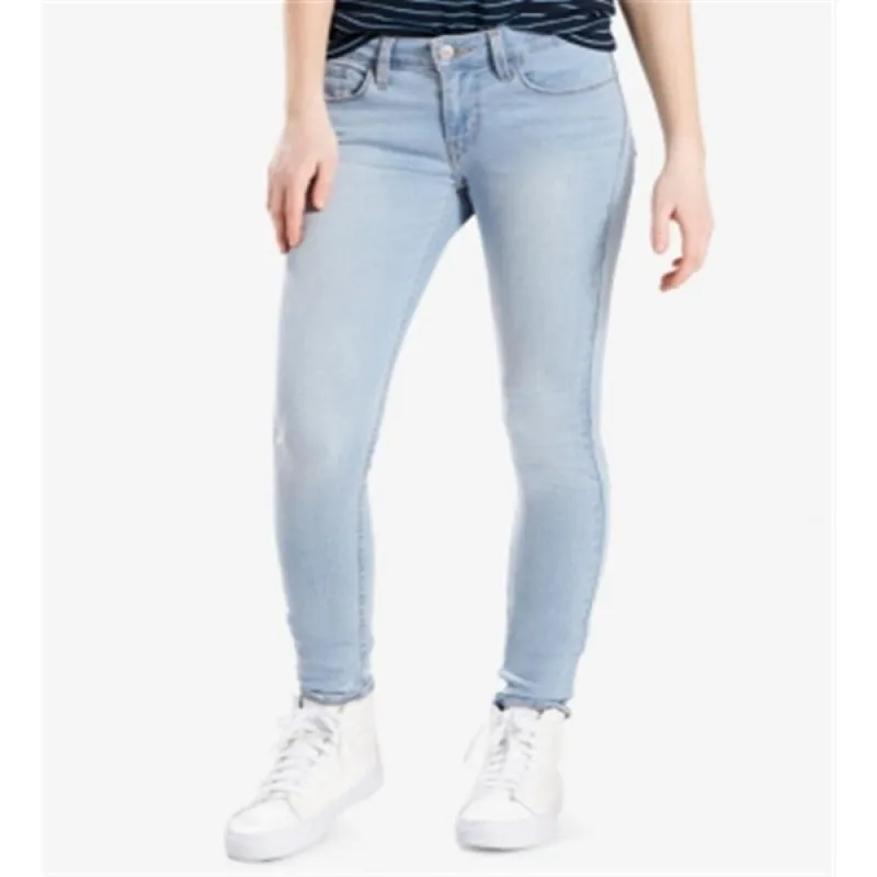 Levi's Women's 535 Super Skinny Jeans Blue Size 28W 28L made by Levi's