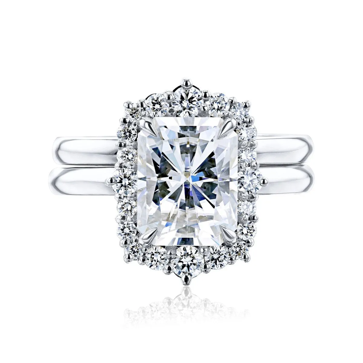 Annello by Kobelli 14k Gold Forever One Raina Bridal Set (DEF/VS, DEF/VS) sold by Zulily