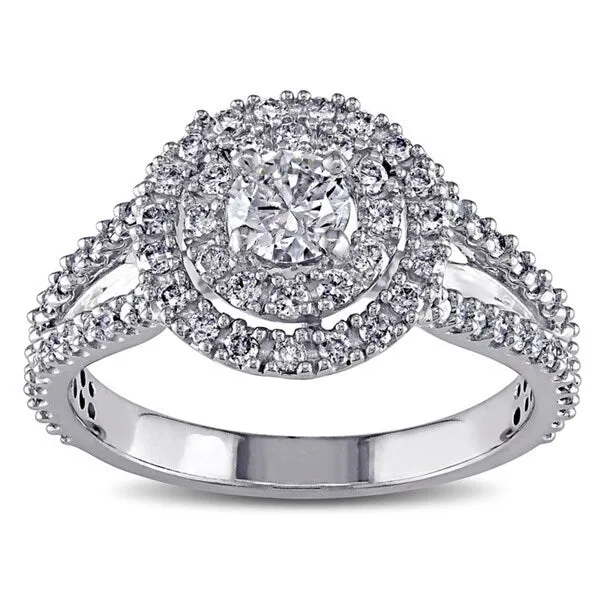Miadora Signature Collection 14k White Gold 1ct TDW Diamond Engagement Ring sold by Zulily