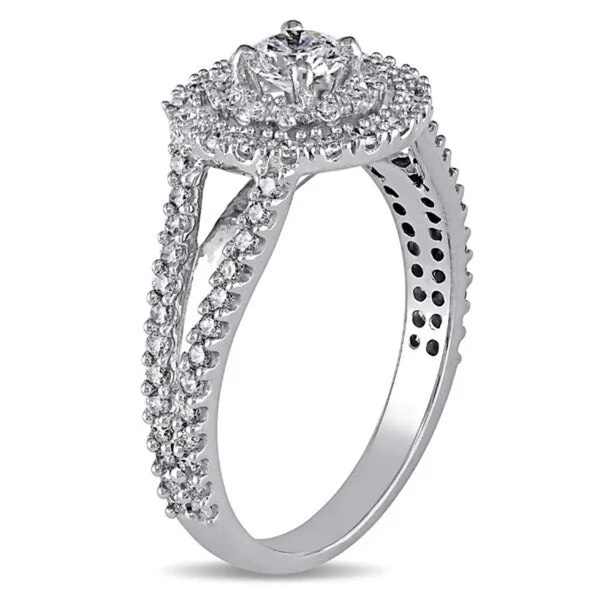 Miadora Signature Collection 14k White Gold 1ct TDW Diamond Engagement Ring sold by Zulily product image thumbnail 2