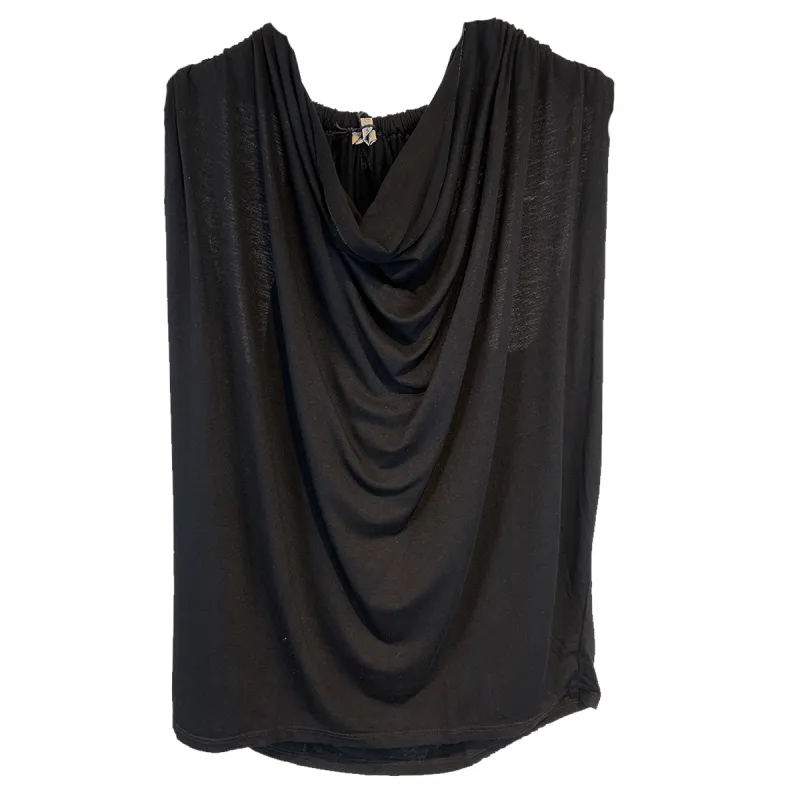 Michael Stars Jersey Lycra Draped Neck Halter Top sold by Haystacks