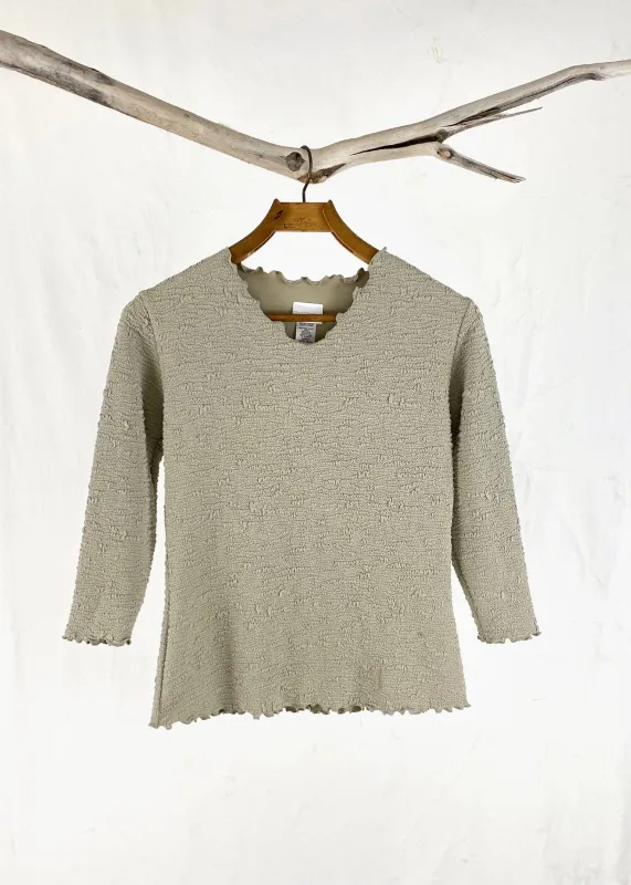 Sizal Celebration Surreal Textured Top made by Haystacks