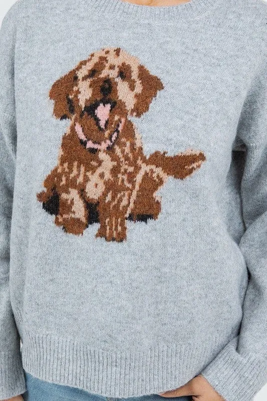 Sadie Dog Print Pullover sold by Haystacks product image thumbnail 2