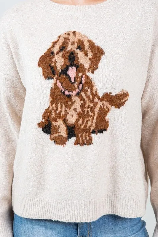 Sadie Dog Print Pullover sold by Haystacks product image thumbnail 4