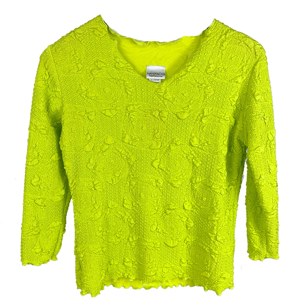 Lovebird Lyrac Surreal Textured Top sold by Haystacks