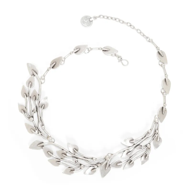 Handmade Pewter Necklace sold by Haystacks