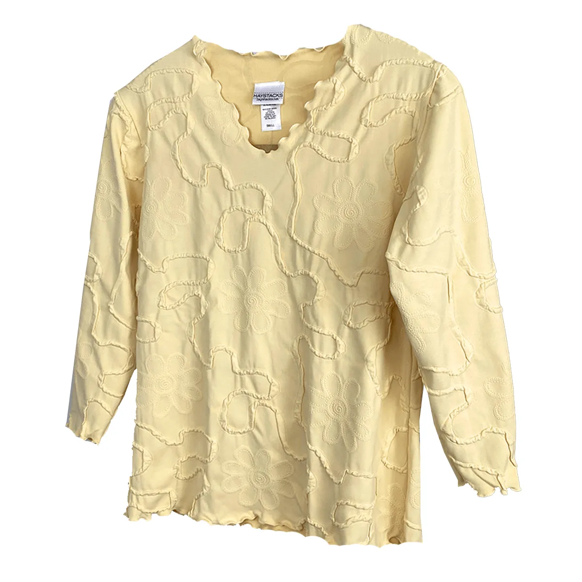 Sea Mist Conduit Surreal Textured Top sold by Haystacks